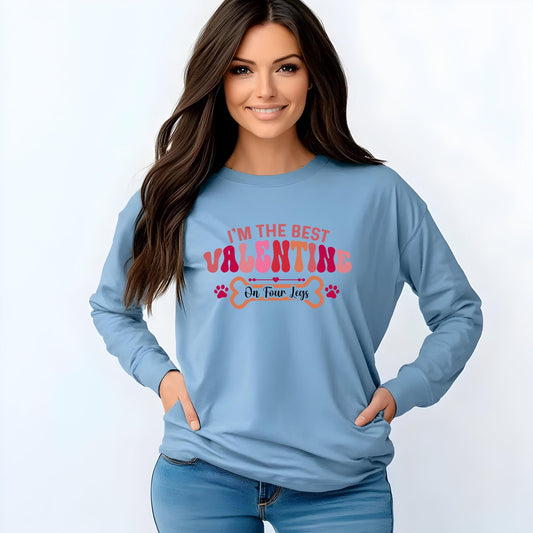 Funny Dog Valentines shirt , Comfort Colors 6014