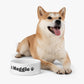 Personalized Name pet bowl | Your Dog's Name 16oz bowl with paw prints