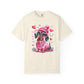 Dachshund Tee Pink Sweater: Valentine Hearts Unisex Graphic Shirt