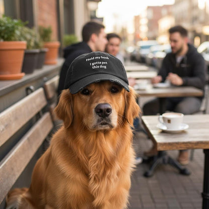 Funny Dog Lover Hat,  Vintage Baseball Cap