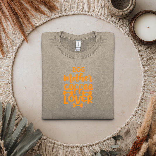 Funny Dog Lover Sweatshirt, Gildan 18000 Cotton