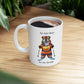 I'm Just Here for the Medals Skiing Bulldog Mug | Apres Ski Gift