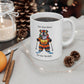 I'm Just Here for the Medals Skiing Bulldog Mug | Apres Ski Gift