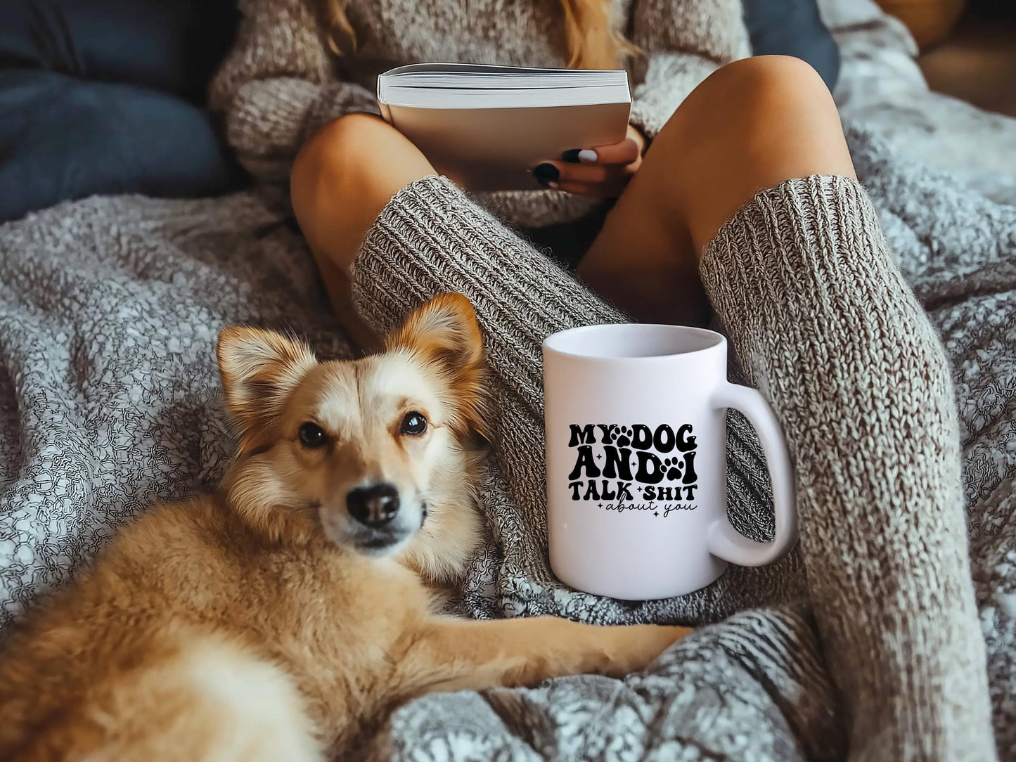 Dog Lover Mug Ceramic White: 11oz or 15oz Funny Sarcastic Coffee Mug