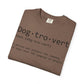 Dog-tro-vert Definition T-Shirt | Dog Lover Typography Tee; Dog Lover Tee