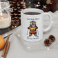I'm Just Here for the Medals Skiing Yellow Labrador Mug; Apres ski gift