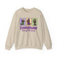 Dachshund Through the Beads Sweatshirt | Mardi Gras Dachshund Crewneck