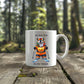 I'm Just Here for the Medals Skiing Bulldog Mug | Apres Ski Gift
