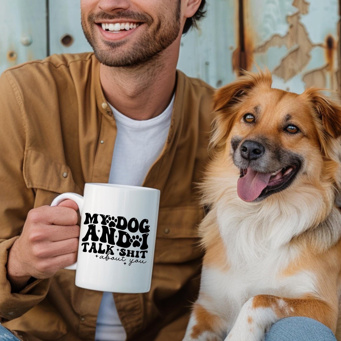 Dog Lover Mug Ceramic White: 11oz or 15oz Funny Sarcastic Coffee Mug