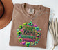 Doggie Kisses and Shamrock Wishes T-shirt | St. Patrick's Day Paw Print Design; Hearts and Paws Tee