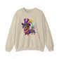 Dachshund Parade Costume Top: Cotton Blend Carnival Crewneck